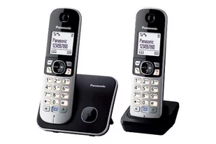 Panasonic KX-TG6812 Duo - Telefony stacjonarne - miniaturka - grafika 1