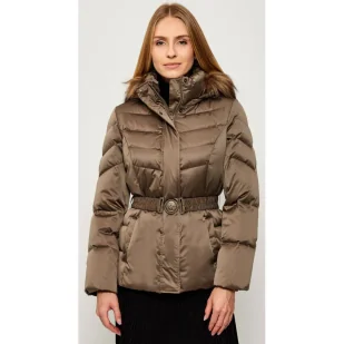 GUESS Puchowa kurtka MARINA Regular Fit - Kurtki damskie GUESS Puchowa kurtka MARINA Regular Fit - Kurtki damskie - miniaturka - grafika 1