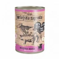 Mokra karma dla psów - Wiejska Zagroda Wiejska Zagroda dla szczeniąt Mięsna uczta 400g 44164-uniw - miniaturka - grafika 1