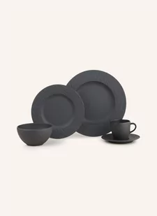 Villeroy & Boch 20-Cz. Zestaw Naczyń Manufacture Rock schwarz - Serwisy obiadowe - miniaturka - grafika 1