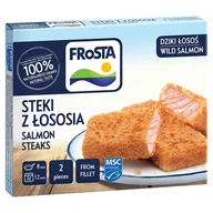 Dania mrożone - FRoSTA - Steki z łososia panierowane - miniaturka - grafika 1