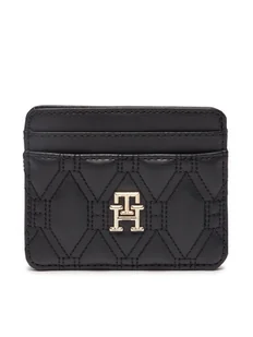 Tommy Hilfiger Etui na karty kredytowe AW0AW16591 Czarny - Etui na dokumenty i karty - miniaturka - grafika 1