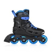 Rolki - Rolki fitness dla dzieci Powerslide Stargaze czarne - miniaturka - grafika 1