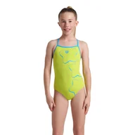 Stroje kąpielowe dla dziewczynek - Strój kąpielowy dziewczęcy Star Graphic Swimsuit Lightdrop Back - miniaturka - grafika 1
