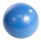 Piłki do ćwiczeń - Piłka gimnastyczna HMS YB03N Niebieski (55 cm) - miniaturka - grafika 1