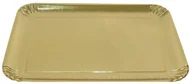 Dodatki do ciast w proszku - Taca podkład na ciasto złota 30 cm x 40 cm podkładka pod ciasto sztywny - miniaturka - grafika 1