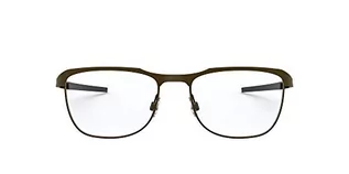 Koszulki męskie - Oakley Męskie oprawki do okularów korekcyjnych Ox3244 z rurką ogonową, Soczewka ze stopu cyny/demonstracyjnego, 55 mm - grafika 1