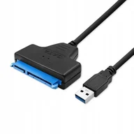 Kable komputerowe i do monitorów - Kabel adapter Qoltec USB 3.0 SATA do dysku HDD SSD 2.5" - miniaturka - grafika 1