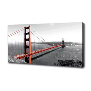 Foto obraz na płótnie Most San Francisco - Obrazy i zdjęcia na płótnie - miniaturka - grafika 1