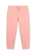Spodnie i spodenki dla dziewczynek - Kenzo Kids spodnie dresowe dziecięce kolor różowy gładkie - Kenzo kids - miniaturka - grafika 1