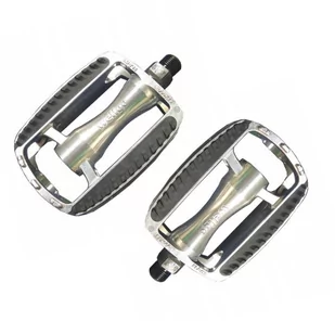 Pedały rowerowe Wellgo LU-T14 aluminium srebrne - Pedały rowerowe - miniaturka - grafika 1