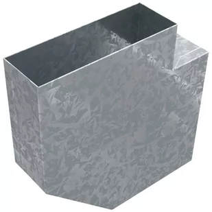 Kolano kanałowe 90° Dgp rozprowadzenie kominek - Akcesoria grzewcze - miniaturka - grafika 1