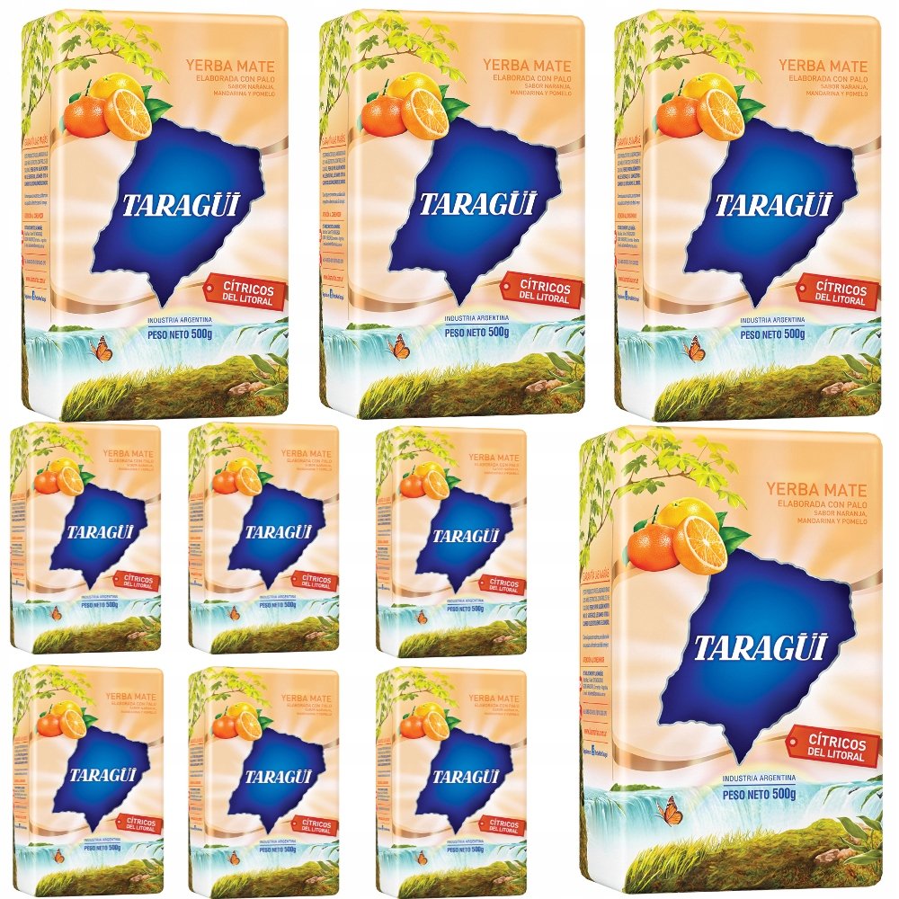 Zestaw Taragui Citricos del Litoral 5kg