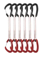 Sprzęt wspinaczkowy - Ekspresy wspinaczkowe DMM Alpha Wire 18 cm 6-pack - red - miniaturka - grafika 1