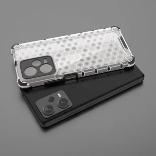 Honeycomb etui do Xiaomi Redmi Note 12 Pro+ pancerny hybrydowy pokrowiec niebieskie - Etui i futerały do telefonów - miniaturka - grafika 10