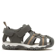 Buty dla chłopców - Sandały Action Boy CM22525-13 Szary - miniaturka - grafika 1