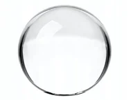 Ramki na zdjęcia - SZKLANA KRYSZTAŁOWA KULA 15CM DO ZDJĘĆ PREZENT FOTO - miniaturka - grafika 1