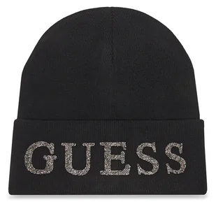 Czapka Guess AW5398 POL01 Czarny - Czapki damskie - miniaturka - grafika 1