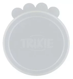 Trixie Wieczko na puszki silikonowe o 10,6 cm przezroczyste - Pozostałe akcesoria dla psów - miniaturka - grafika 1