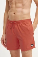 Stroje kąpielowe - Quiksilver szorty kąpielowe kolor pomarańczowy - miniaturka - grafika 1