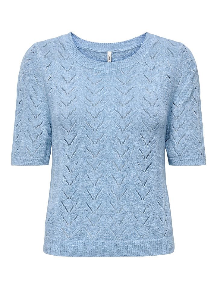 ONLY Sweter w kolorze błękitnym