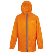 Kurtki i płaszcze dla chłopców - Kurtka dziecięca Regatta Kid Pk It Jkt III CL Rozmiar dziecięcy: 98-104 / Kolor: pomarańczowy/niebieski - miniaturka - grafika 1