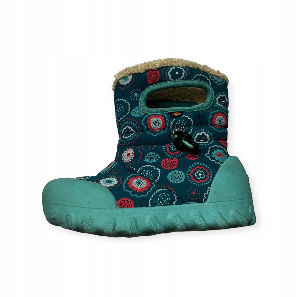 Zielone kalosze dziecięce ocieplane BOGS 25