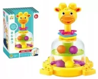 Karuzele dla niemowląt - BĄK KARUZELA Z PIŁECZKAMI ŻYRAFA SENSORYCZNA DLA NIEMOWLĄT - miniaturka - grafika 1