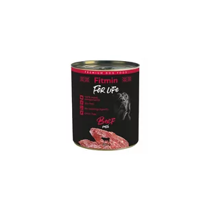 FITMIN FOR LIFE DOG BEEF - 800G - Mokra karma dla psów - miniaturka - grafika 1