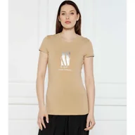 Koszulki i topy damskie - Armani Exchange T-shirt Slim Fit - miniaturka - grafika 1