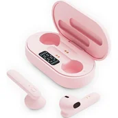 Słuchawki - XMUSIC TWS750P różowe - miniaturka - grafika 1