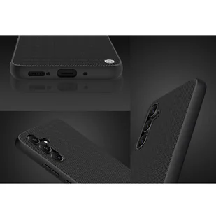 Nillkin Textured Case etui do Samsung Galaxy A54 5G wzmocniony nylonowy pokrowiec czarne - Etui i futerały do telefonów - miniaturka - grafika 9