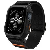 Akcesoria do smartwatchy - Etui SPIGEN Lite Fit Pro do Apple Watch 4/5/6/7/8/9/SE (44/45mm) Czarny matowy - miniaturka - grafika 1