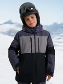 Kurtki i płaszcze dla chłopców - 4F Kurtka narciarska membrana 10000 chłopięca - szara 122 (6-7 lat) - miniaturka - grafika 1
