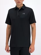 Koszulki męskie - Under Armour Polo UA Tech 1290140 Czarny Loose Fit - miniaturka - grafika 1