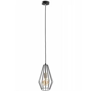 KET LAMPA wisząca druciana OPRAWA metalowy zwis złoty KET431 - Lampy sufitowe - miniaturka - grafika 1