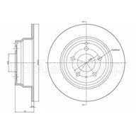 Szczęki hamulcowe - METELLI Tarcza hamulcowa 23-0376C - miniaturka - grafika 1