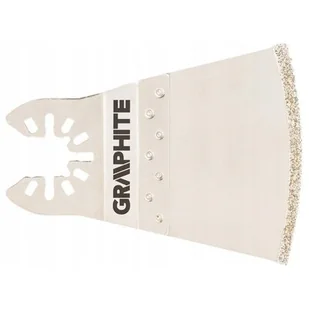 Graphite Brzeszczot łukowy do urządzenia wielofunkcyjnego 68 mm galwaniczne pokrycie nasypem diamentowym 56H053 56H053 - Piły ręczne - miniaturka - grafika 1