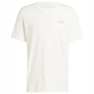 Koszulki męskie - Koszulka męska adidas Essentials Single Jersey Embroidered Small Logo Tee b - miniaturka - grafika 1