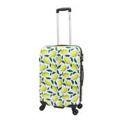 Walizki - SAXOLINE Walizka podróżna twarda walizka walizka walizka na kółkach Saxoline rozm. M 67 cm Lemon 1438H0.60.10 - miniaturka - grafika 1