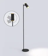 Lampy stojące - Toulouse lampa podłogowa 1xLED/10W czarna/złota 3003-104 - miniaturka - grafika 1