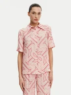 Koszule damskie - Silvian Heach Koszula GPP25414CA Różowy Regular Fit - miniaturka - grafika 1