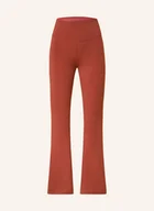 Legginsy - Adidas Legginsy All Me Flare rot - miniaturka - grafika 1