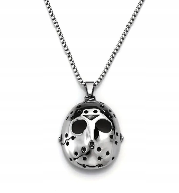 Naszyjnik , Wisiorek, Przywieszka - Piątek 13 - Maska Jasona