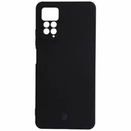 Etui i futerały do telefonów - Bizon Etui Case Silicone Xiaomi Redmi Note 11 Pro/Pro 5G czarne BCSRN11P5GBK - miniaturka - grafika 1