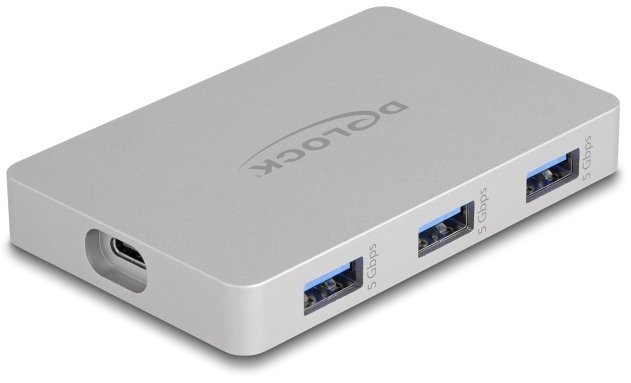 Delock 7 Port USB Hub z 4 x gniazdo USB Type-C i 3 x gniazdo USB Typ-A z PD 82 W 64279