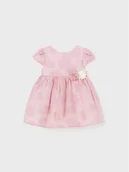 Sukienki i spódniczki dla dziewczynek - Mayoral Sukienka elegancka 1901 Różowy Regular Fit - miniaturka - grafika 1