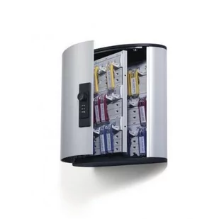 Durable Skrzynka na 36 kluczy z zamkiem szyfrowym Key Box, Kolor: Srebrny - Szafki na klucze - miniaturka - grafika 1