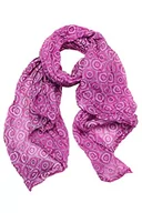 Apaszki i szaliki damskie - collezione alessandro Szalik Ra z dodatkiem jedwabiu, wyprodukowano we Włoszech 150 cm x 80 cm, Rosa, jeden rozmiar - miniaturka - grafika 1