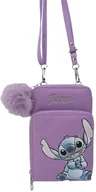 Torebki damskie - Torebka na ramię fioletowa Stitch Nomadict - miniaturka - grafika 1